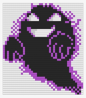 Free Pokeball Pixel Sprite - Perler Bead Pokemon Ghost