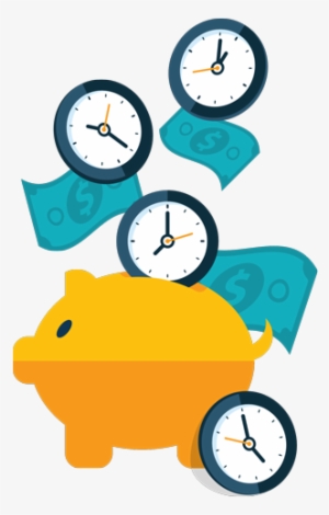 Save Time And Money Png - Ahorro Tiempo Y Dinero