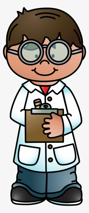Scientist Clipart Recording - Melonheadz Clip Art Science