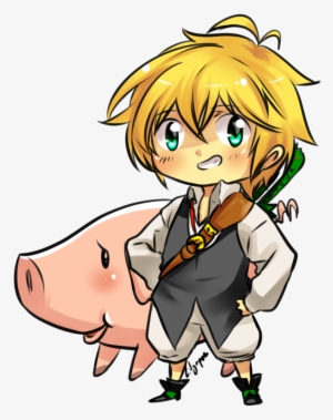 Meliodas And Hawk Chibi