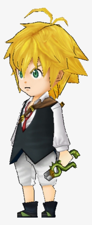 Pocket Knight Meliodas 3d Model - The Seven Deadly Sins