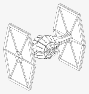 Tie Fighter Drawing At Getdrawings - High-definition Television