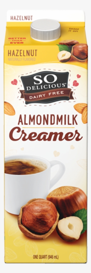 So Delicious - Dairy Free Almond Milk Unsweetened - - 480x510 PNG ...