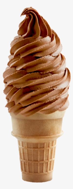 Chocolate Hazlenut - Chocolate Soft Serve Ice Cream