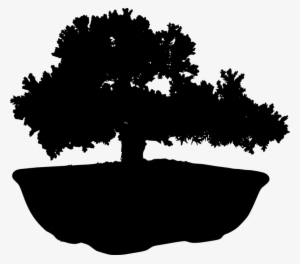 Free Png Bonsai Silhouette Png Images Transparent - Portable Network Graphics