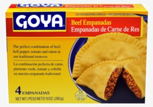 Goya Beef Empanadas, 10 Ounce 12 Per Case - Goya Empanadas, Beef - 4 Count, 9.5 Oz Box