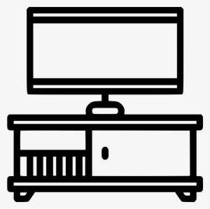 Tv Stand - - Scalable Vector Graphics