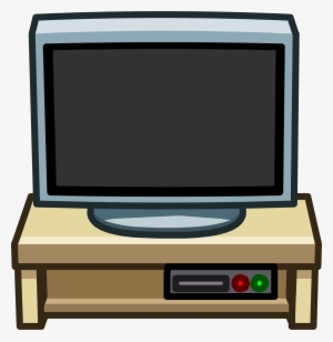 Gray Tv Stand Club Penguin Wiki Fandom Powered By Wikia - Club Penguin Furniture Tv
