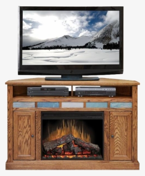 Legends Furniture Oak Creek Corner Fireplace