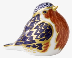 Robin - Royal Crown Derby Crown Derby Robin Paperweight