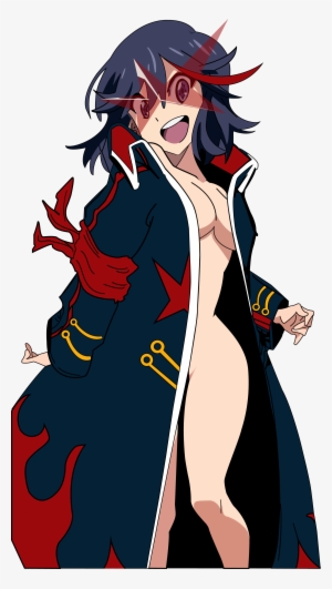 Ryuko Matoi Red Fictional Character Human Hair Color - Arm Bandages In Anime