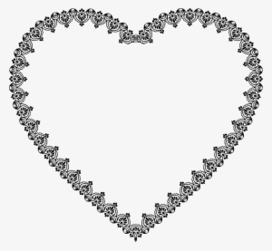 Vintage Frame Extended Heart - قلب طراحی