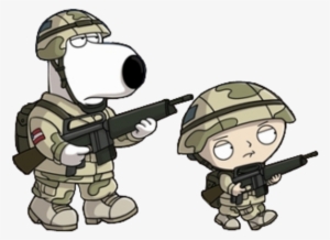 Stewie Brian In The Army - Family Guy Brian Soldier