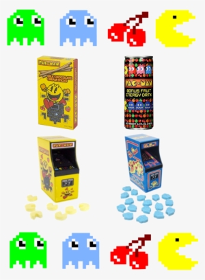 Pac Man Slide - Boston America Ms Pac-man Arcade Ghosts Candy