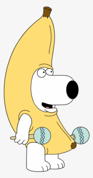 Stewie Sexy - Brian In Banana Suit Family Guy