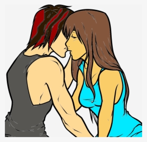 Anime Couple Transparent Background By Dawnieda-d6jv606 - Anime Couple Coloring Pages