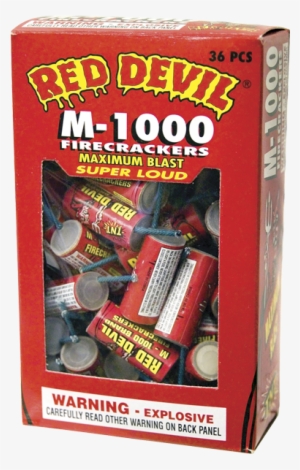 Large - Red Devil Fireworks