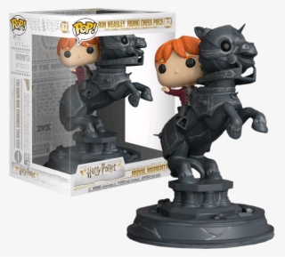 Ron Weasley Riding Chess Piece Movie Moments Pop Vinyl - Funko