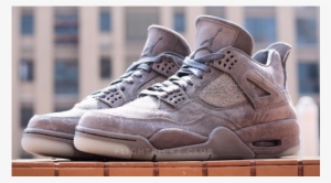 Kaws X Air Jordan 4 Cool Grey