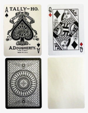 Tally Ho Reverse Circle Back Limited Ed - Playing Cards