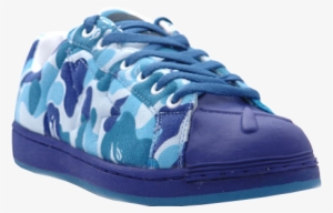 Share This Image - Kaws Bape Shoes Blue