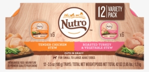 Adult Wet Dog Food 12-count Variety Pack Tender Chicken