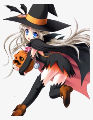 Witch Girl - Anime Girl Witch Png