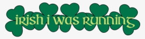 Irish I Was Running - Logo