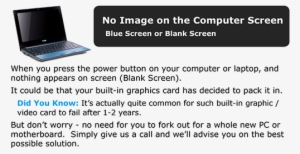 Is You Computer Only Showing A Blank Screen - Computer