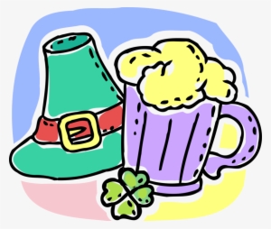 Vector Illustration Of St Patrick's Day Beer Mug With