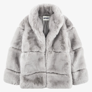 Sarah Cloud Stand Collar Faux Fur Coat - Apparis Sarah Faux-fur Coat