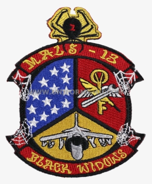 Mals-13 Black Widow Full Color Patch