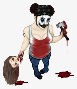 Insane Clown Posse Tattoo Art - Juggalette Face Paint