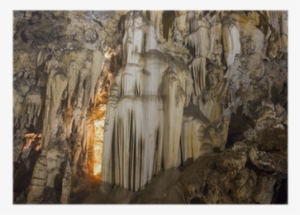 Wonder Cave Interior With Stalactites And Stalagmites - Stalagmite