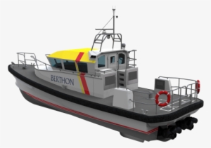 Aft Deck View Of Berthon 14m Search And Rescue Vessel - Patrol Boats Berthon
