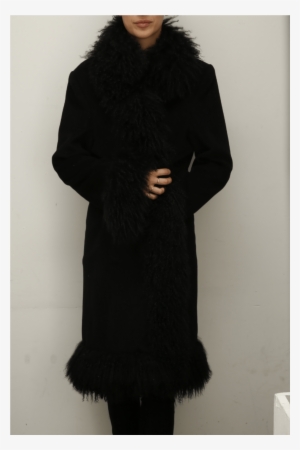 Fur Coat Georges Rech Black - A-line