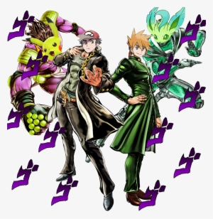 Jojo,jjba - Red And Green Jojo
