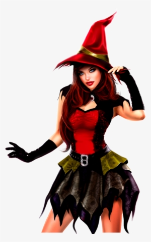Halloween Sorcières Sexy Witches Personnages Png - Costume Hat