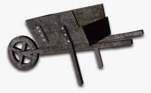 Wheelbarrow Rowern Wood - Carrinho De Mao De Madeira Png