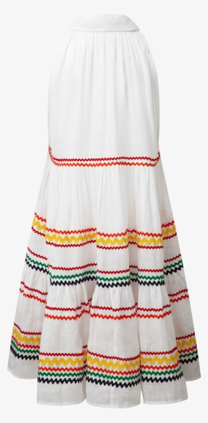 Ric Rac Sheer Linen Baby Doll Dress - A-line