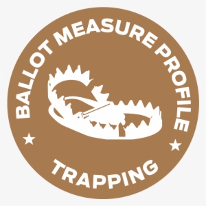 Trapping Ballot Initiative Button - Graphic Design