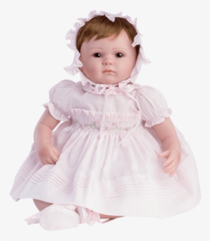 Realistic Baby Dolls - Feltman Brothers 16" Caroline Grace Doll With Life-like
