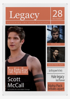 Tags Scott Mccall, Teen Wolf, Derek Hale, Deucalion - Book Cover