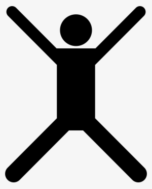 Jumping Silhouette - - Happy Family Icon