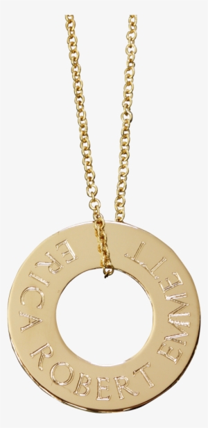 Click Here To Enlarge - Anna Beck Open Circle Necklace