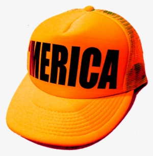 Merica Hat Orange - Baseball Cap