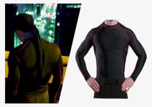 Lower Arm Protection - Men's Compression Shirt Long Sleeve