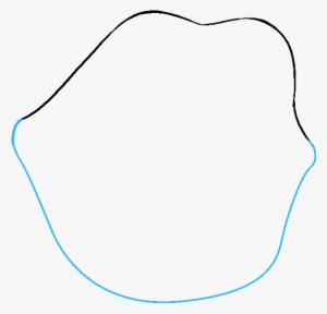 How To Draw Mouth And Tongue - Line Art