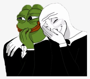 Pepe Wojack Suit Tux , - Pepe And Wojak Laughing