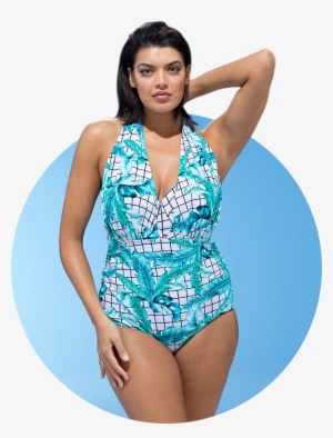 Plus Size Swimwear • Tankini Swimwear • One Piece Swimwear - Swimsuit